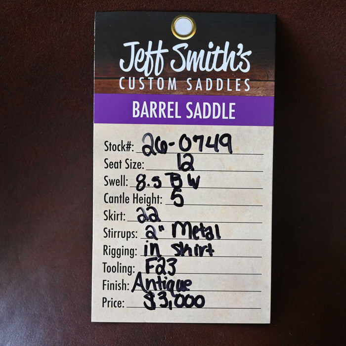 12" USED JEFF SMITH BARREL SADDLE