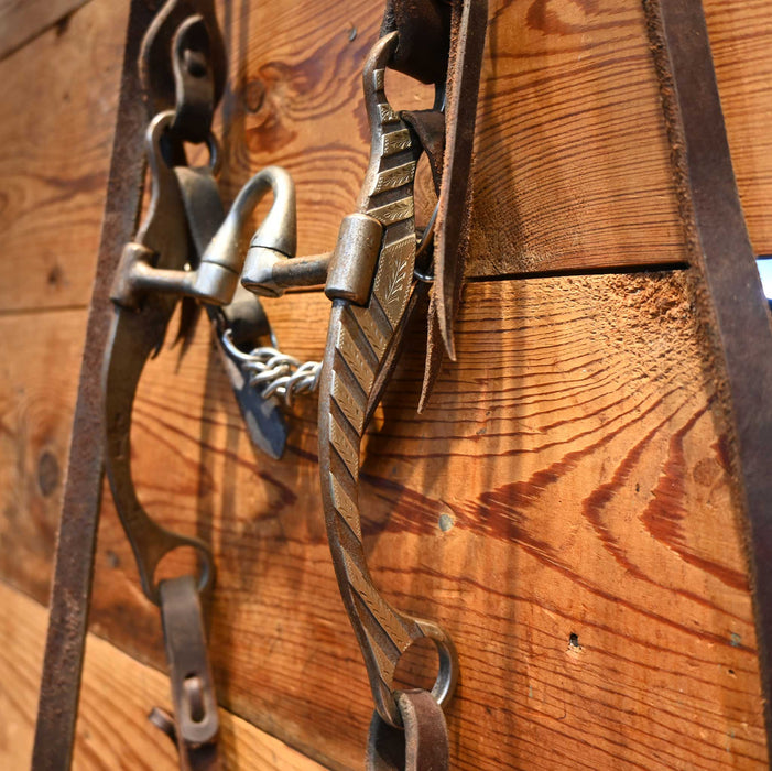 Josh Ownbey Cowboy Line Correction Bridle Rig w/ Split Ear Headstall