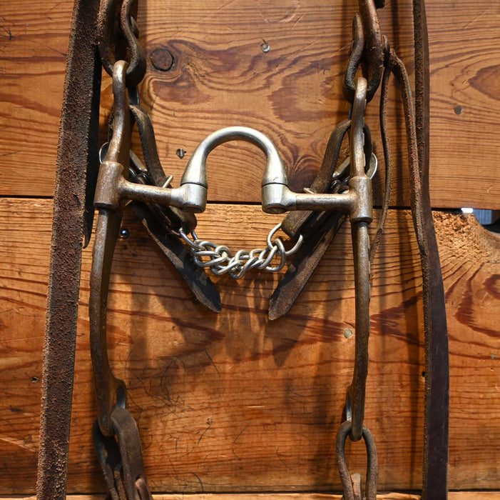 Josh Ownbey Cowboy Line Correction Bridle Rig w/ Split Ear Headstall