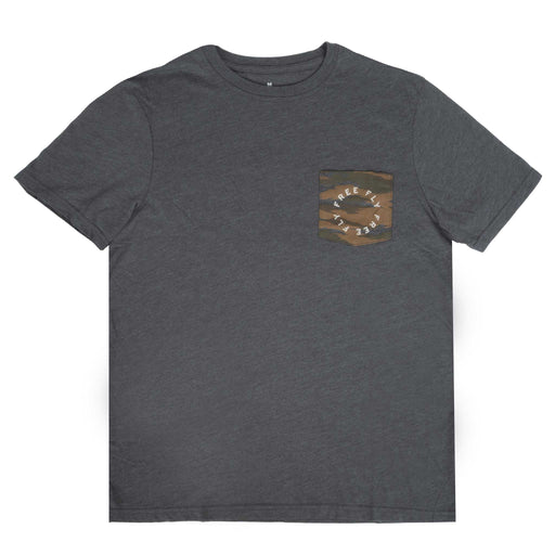 Free Fly Men's Camo Redfish Pocket Tee - Heather Black Sand MEN - Clothing - T-Shirts & Tanks Free Fly Apparel