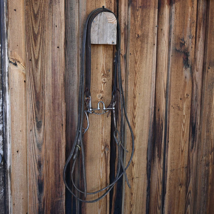 Kerry Kelley 7 Twisted Wire 20 Bridle Rig w/Split Ear Headstall