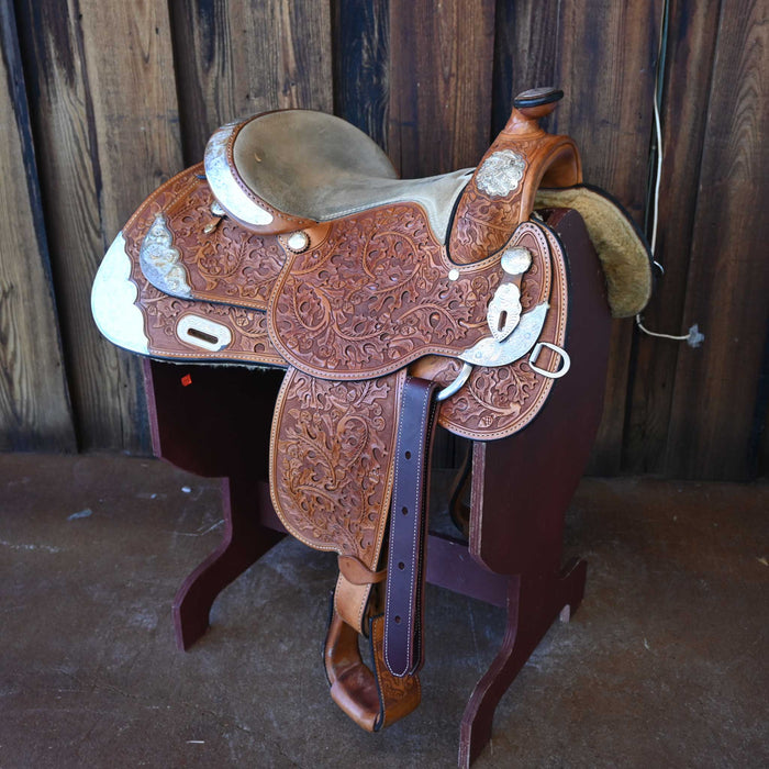 15" USED ROB'S WESTERN SHOW SADDLE