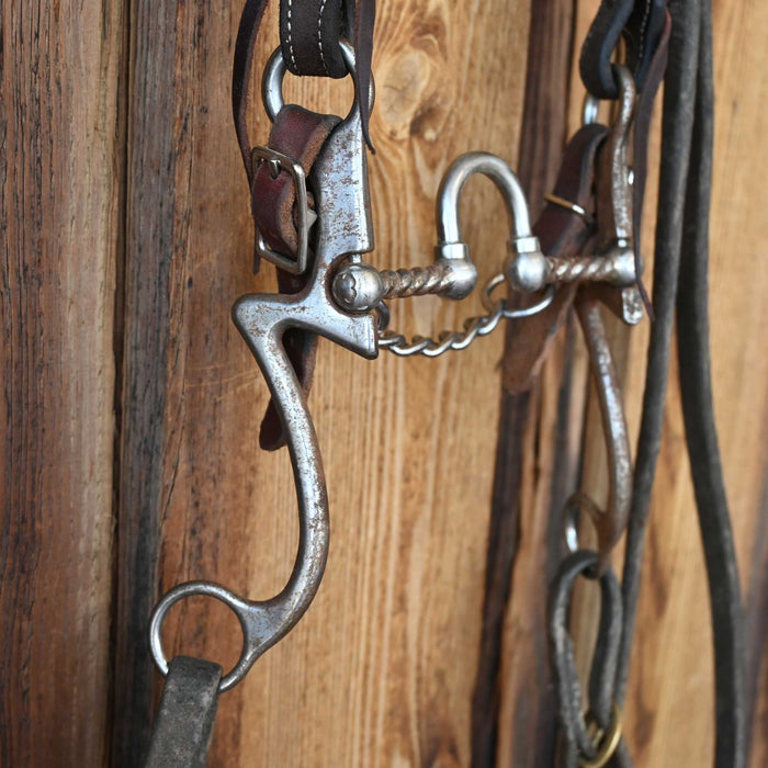 Kerry Kelley 7 Twisted Wire 20 Bridle Rig w/Split Ear Headstall