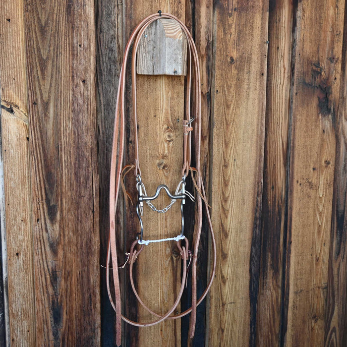 Kerry Kelley 10 V-Port Bridle Rig w/All New Leather Tack - Rigs Kerry Kelley