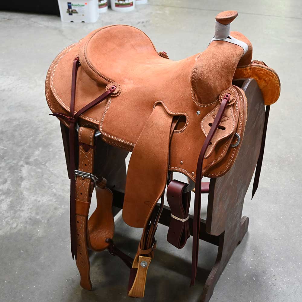 15.5" LUKE LANE RANCH SADDLE Saddles Luke Lane   