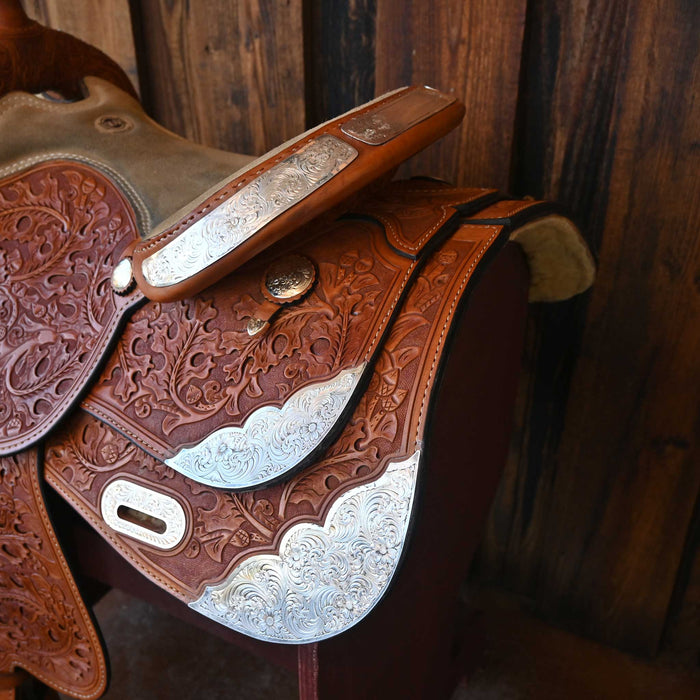 15" USED ROB'S WESTERN SHOW SADDLE