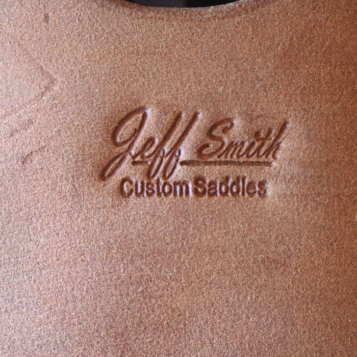 15.5" USED JEFF SMITH BUSTER WELCH CUTTING SADDLE Saddles - Used Jeff Smith