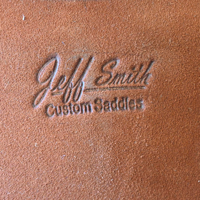 17" USED JEFF SMITH RANCH CUTTING SADDLE