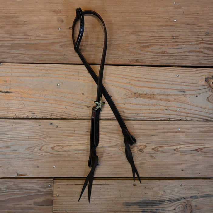 Casey Tew Single Ear Headstall w/Oscar Urest Buckle Tack - Headstalls Casey Tew