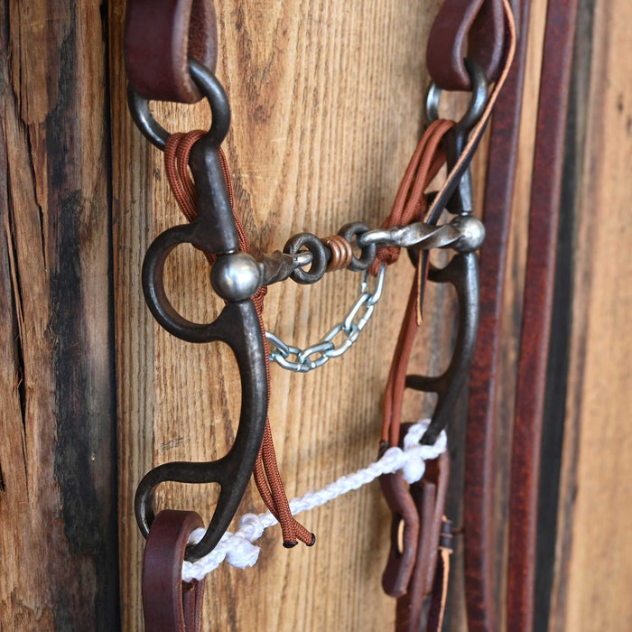 Kerry Kelley 50 Slow Twist Dogbone Bridle Rig w/All New Leather
