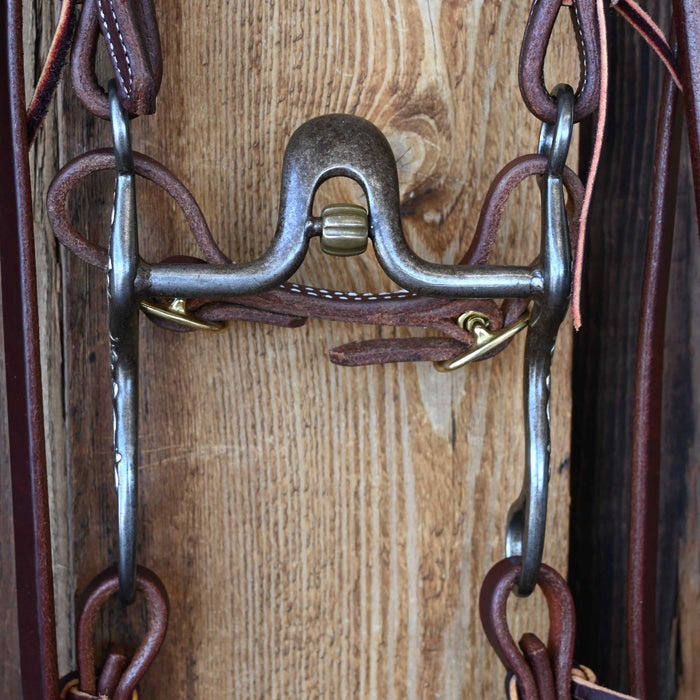 Brandon Anthony Solid Port Bridle Rig w/All New Leather