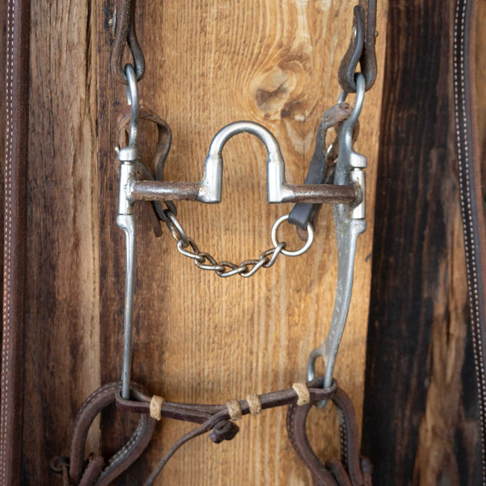 Dennis Moreland Solid Port Bridle Rig w/Single Ear Headstall