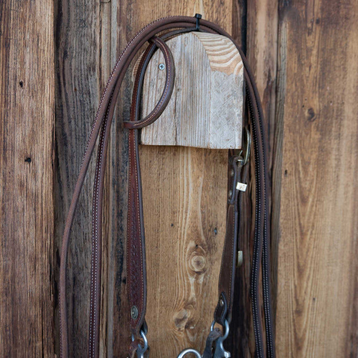 Dennis Moreland Solid Port Bridle Rig w/Single Ear Headstall