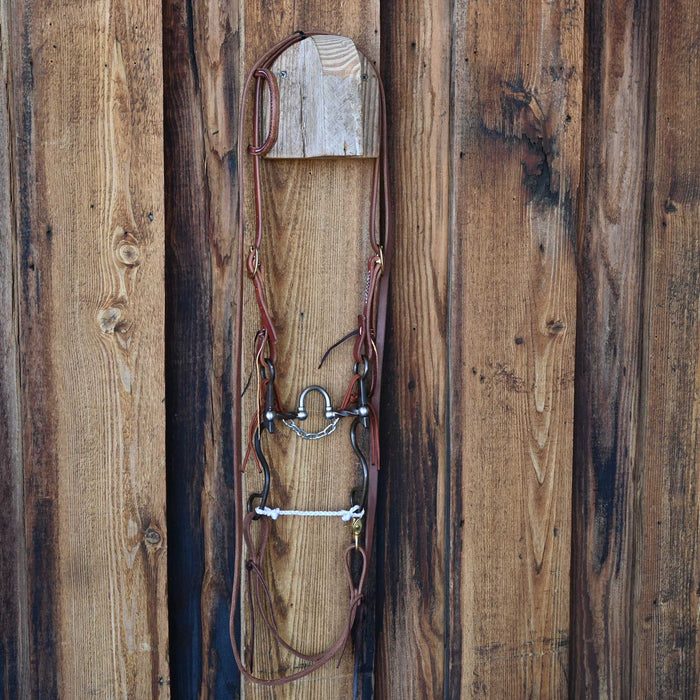 Kerry Kelley 10 Slow Twist 20 Bridle Rig w/All New Leather