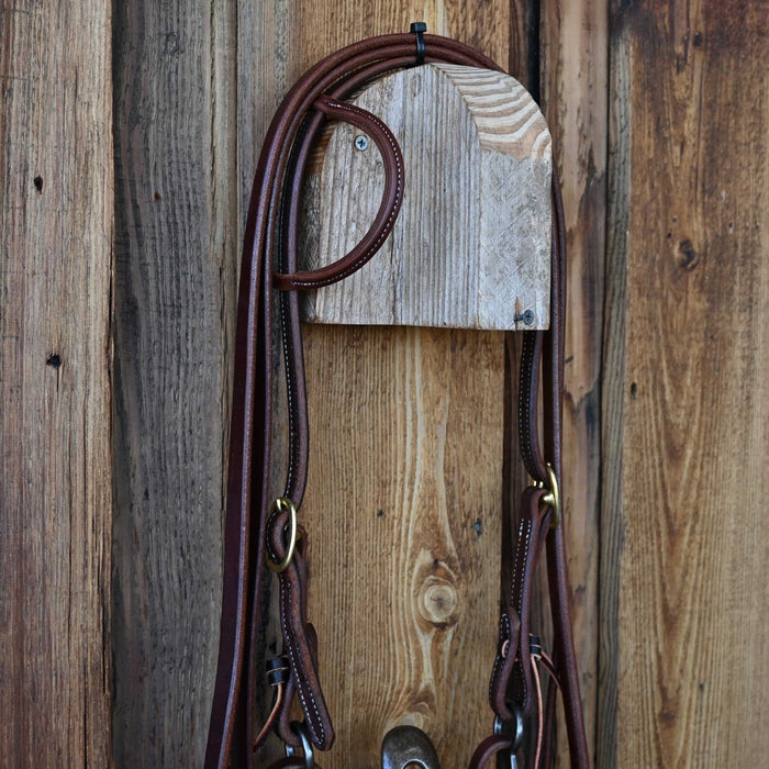 Brandon Anthony Solid Port Bridle Rig w/All New Leather