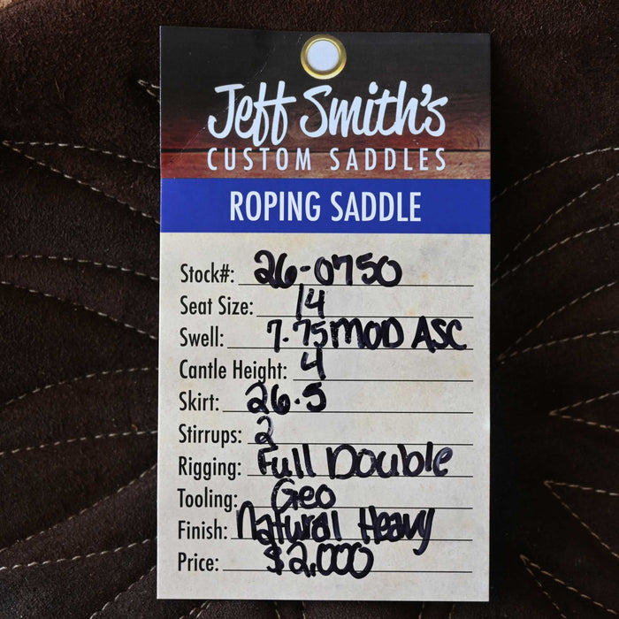 14" USED SOUTH TEXAS TACK ROPING SADDLE