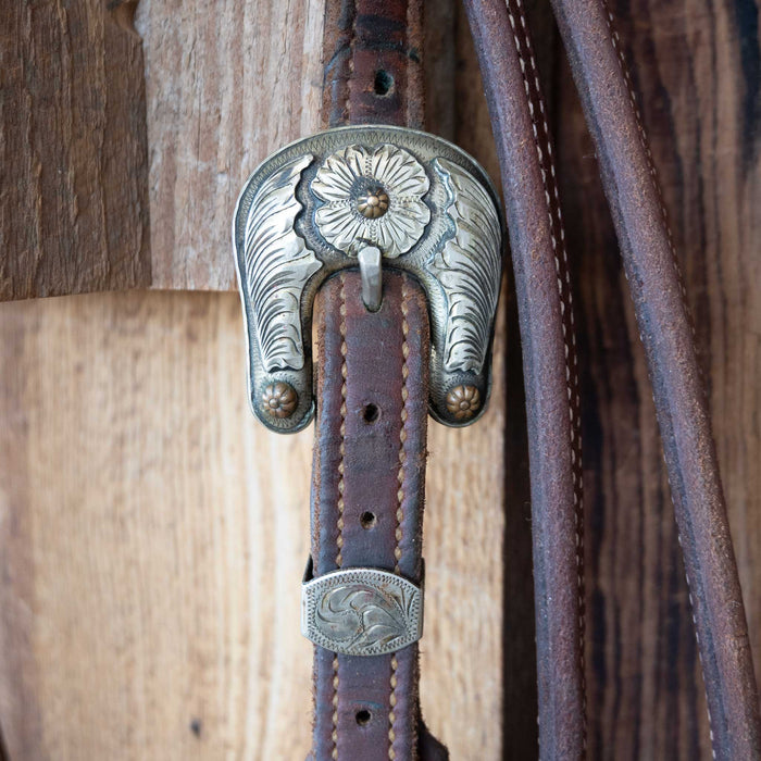 Dennis Moreland Solid Port Bridle Rig w/Single Ear Headstall