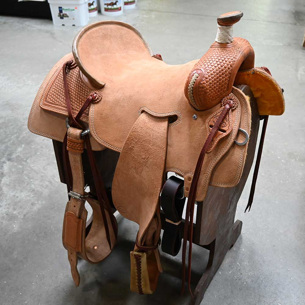 16.5" USED TESKEY'S RANCH SADDLE Saddles TESKEY'S SADDLERY LLC   