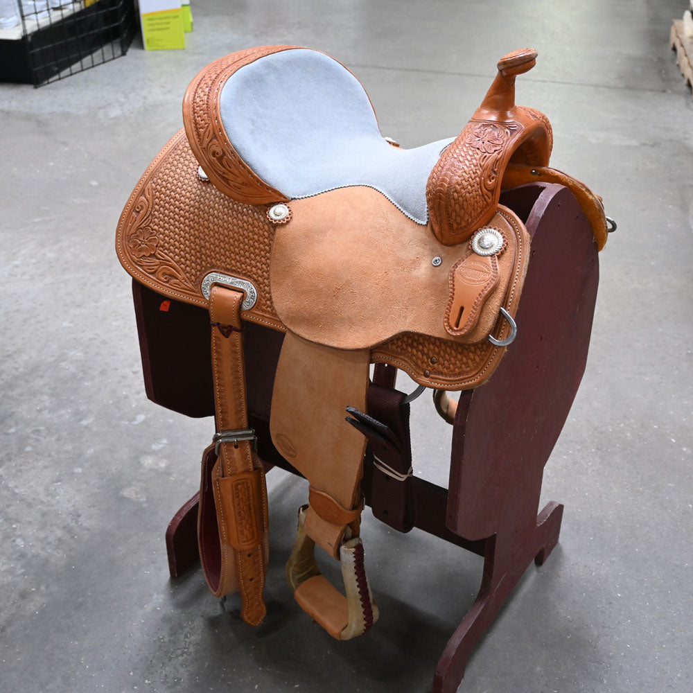 14" TESKEY'S COMPETITION BARREL SADDLE