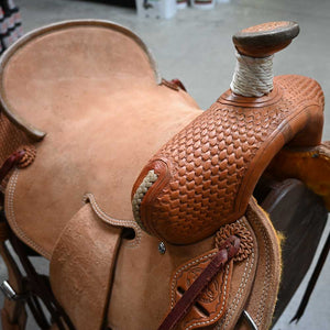 16.5" USED TESKEY'S RANCH SADDLE Saddles TESKEY'S SADDLERY LLC   