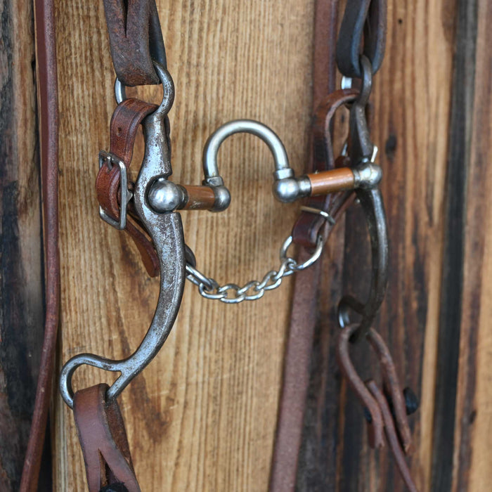 Kerry Kelley 65 20 Correction Bridle Rig w/Single Ear Headstall