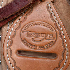 16.5" USED TESKEY'S RANCH SADDLE Saddles TESKEY'S SADDLERY LLC   