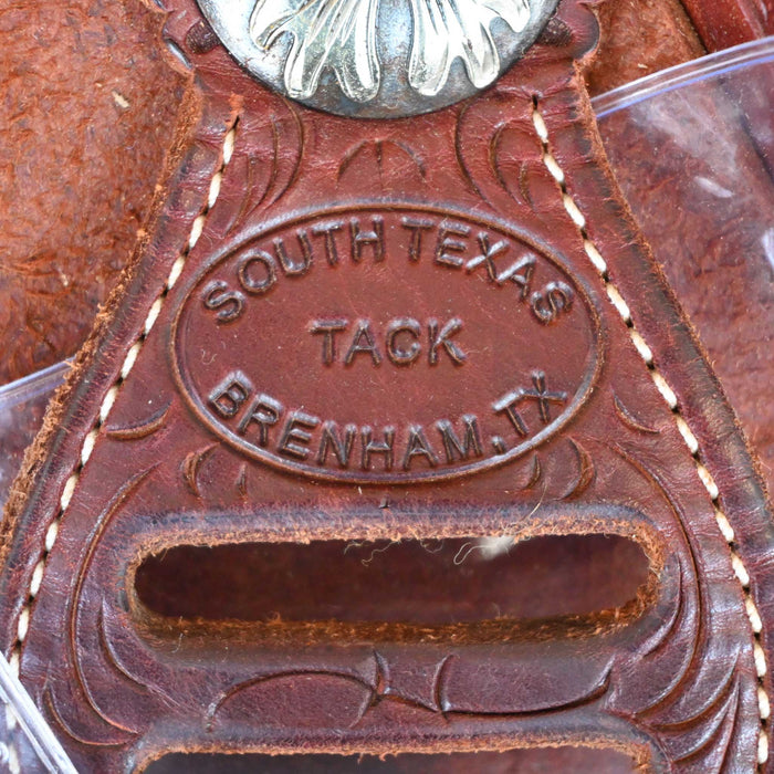 14" USED SOUTH TEXAS TACK ROPING SADDLE