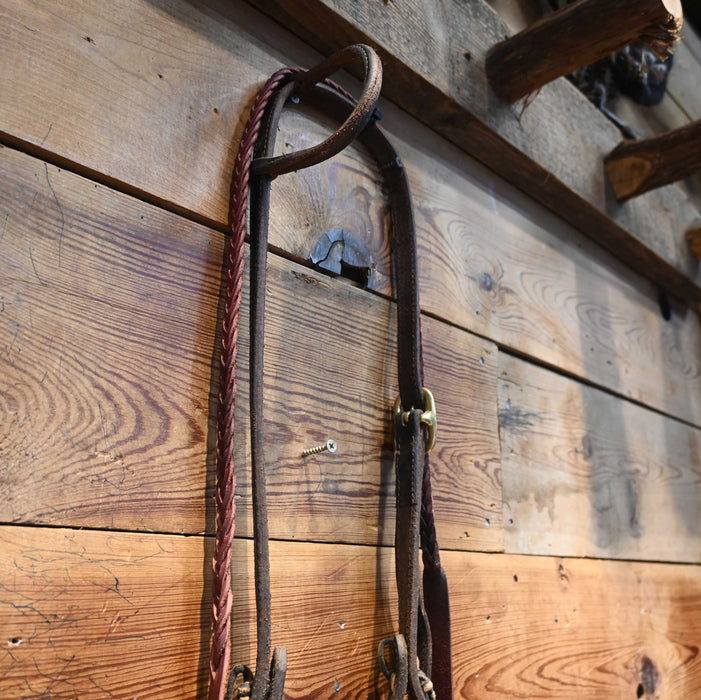 Silver C Banana Chain Bridle Rig w/ Single Ear Headstall