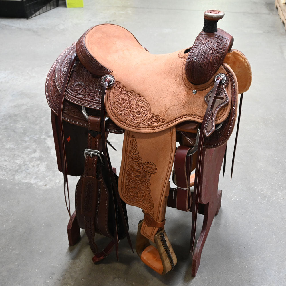 15.5" TESKEY'S RANCH SADDLE Saddles Teskey's Saddlery