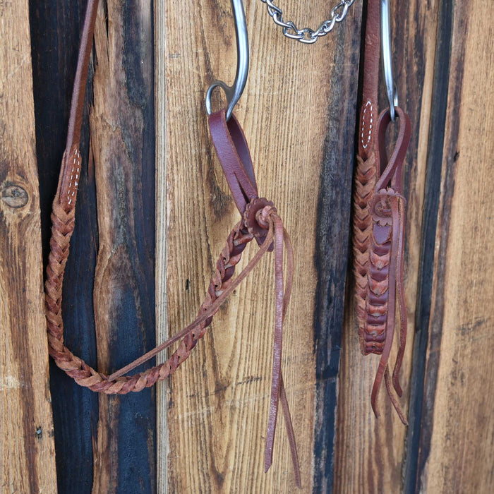 Kerry Kelley 7 Twisted Wire 20 Correction Bridle Rig w/Single Ear Headstall