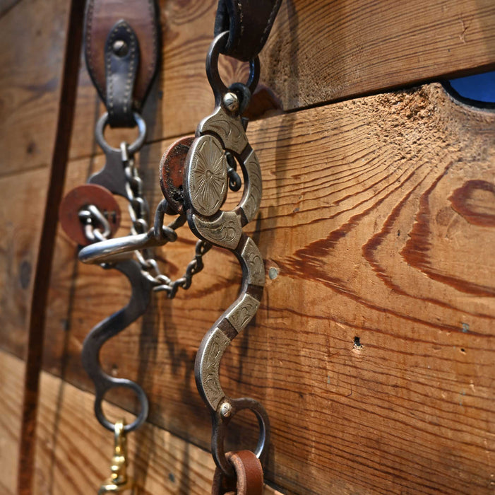 Blessing Ported Chain Bridle Rig w/ Split Ear Headstall