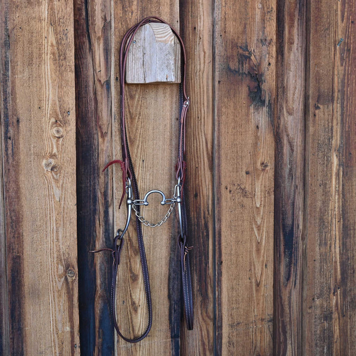 Kerry Kelley 65 Ported Chain Bridle Rig w/Ross Bullinger Headstall