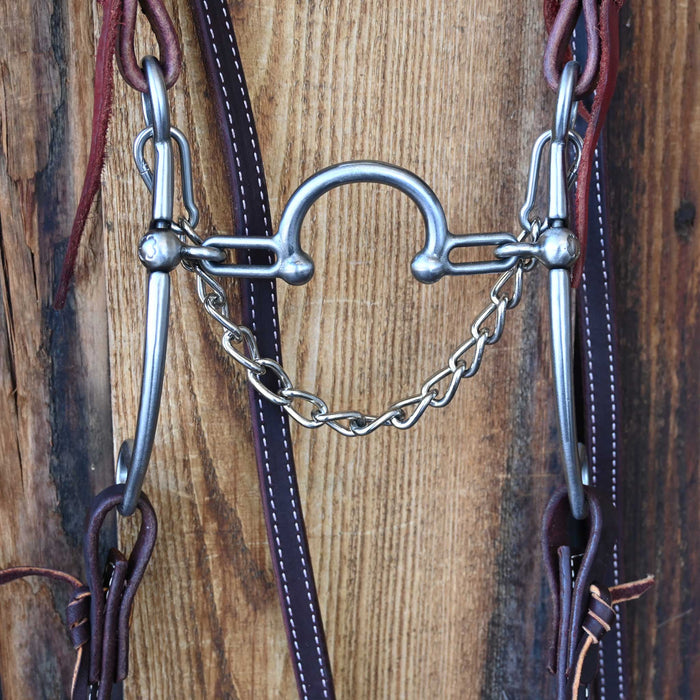 Kerry Kelley 65 Ported Chain Bridle Rig w/Ross Bullinger Headstall