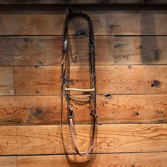 Hackamore Rig w/ Single Ear Headstall