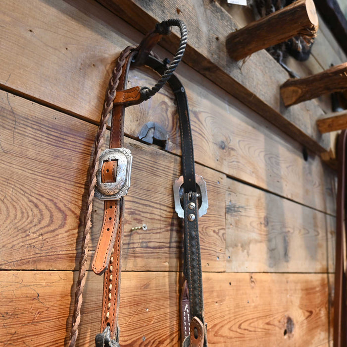 Hackamore Rig w/ Single Ear Headstall