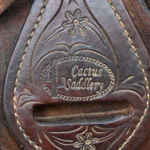 14.5" USED CACTUS RANCH SADDLE