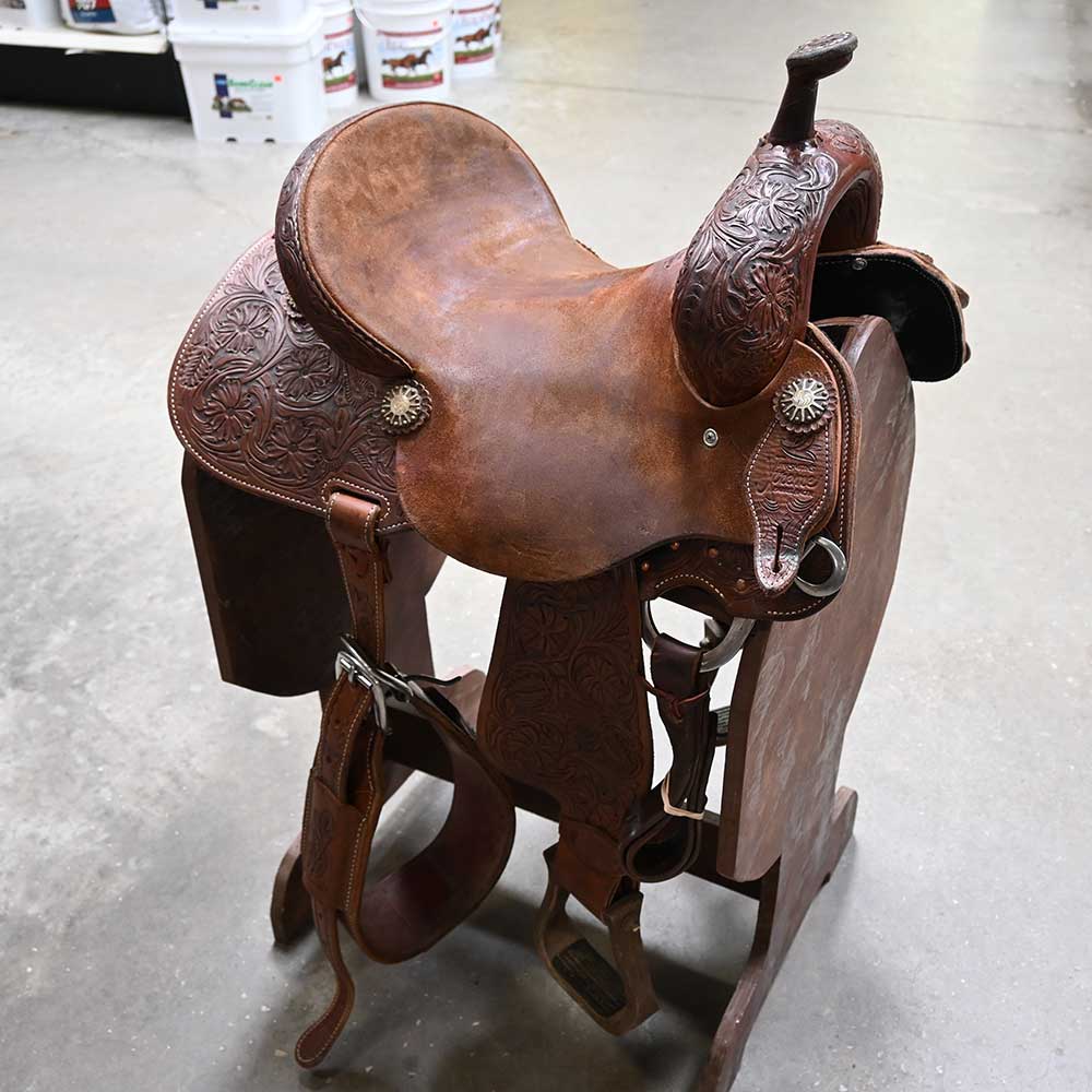 14.5" USED JEFF SMITH XTREME BARREL SADDLE