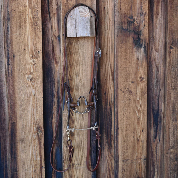 Josh Ownbey Correction Bridle Rig w/Split Ear Headstall