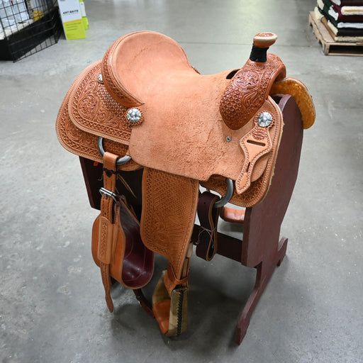 14.5" TESKEY'S CALF ROPING SADDLE Saddles - New Teskey's Saddlery