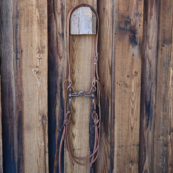 Brandon Anthony Hinge Port Bridle Rig w/All New Leather