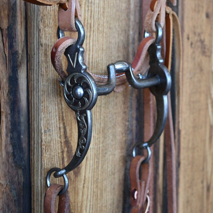 Brandon Anthony Hinge Port Bridle Rig w/All New Leather