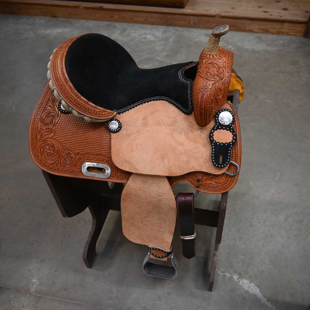 14" TESKEY'S BARREL SADDLE Saddles Teskey's Saddlery