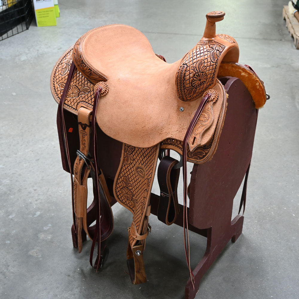 16" TESKEY'S PRO CUTTER RANCH CUTTER SADDLE