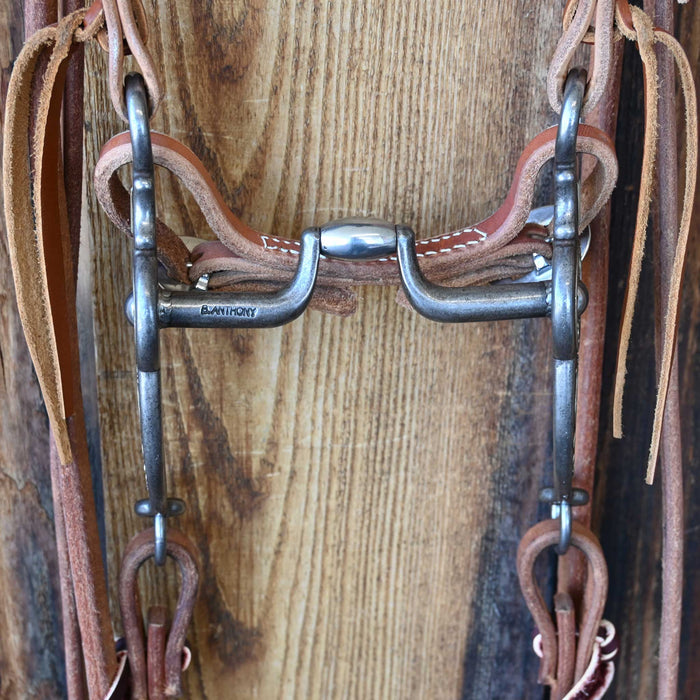 Brandon Anthony Hinge Port Bridle Rig w/All New Leather