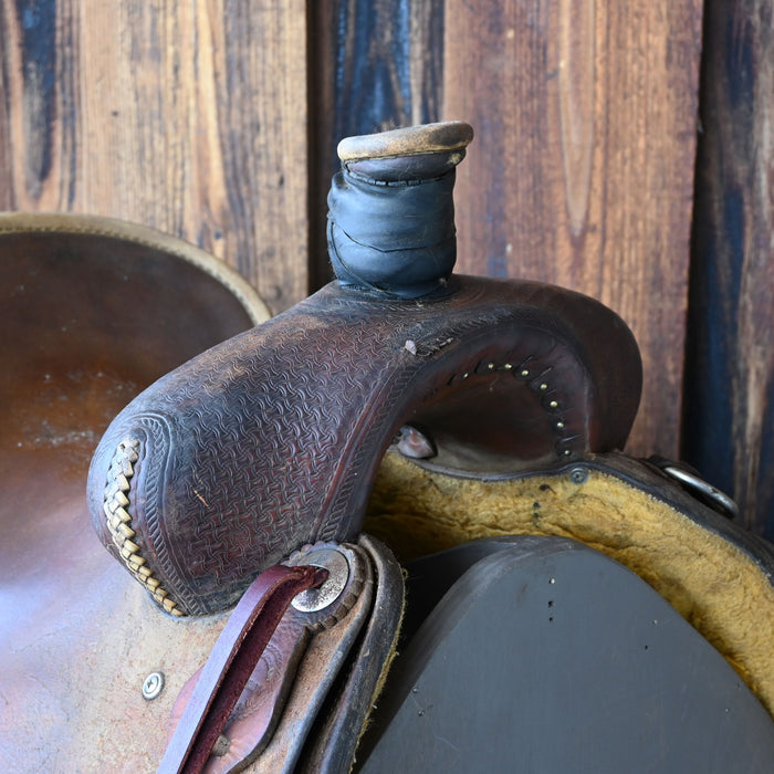 14" USED BRONCO BILLY'S RANCH SADDLE Saddles - Used Bronco Billy's Custom Saddlery
