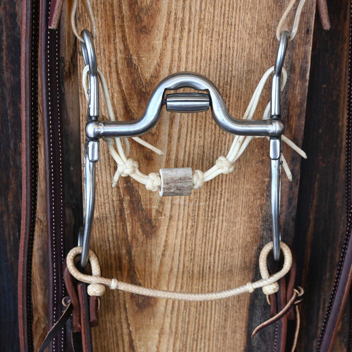 Kerry Kelley Silver Mounted 02S Johnny Bridle Rig w/All New Leather