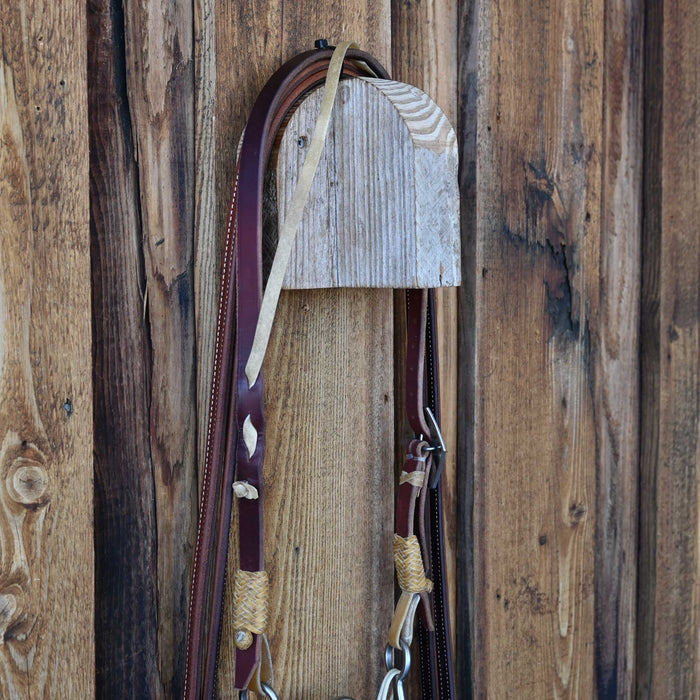 Kerry Kelley Silver Mounted 02S Johnny Bridle Rig w/All New Leather