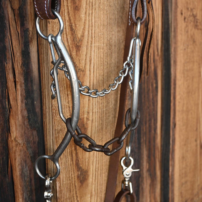 Trammell Chain Gag Bridle Rig w/All New Leather Tack - Rigs Trammell
