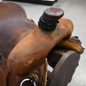 16" USED TESKEY'S STRIP DOWN RANCH SADDLE Saddles Teskey's Saddlery