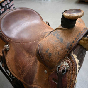 15.5" USED OLIVER RANCH SADDLE Saddles Oliver   